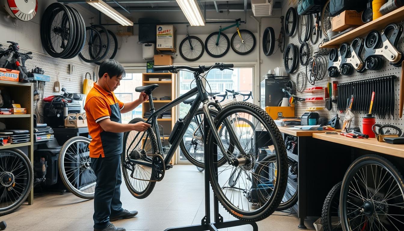 Bicycle Repair in Hong Kong
